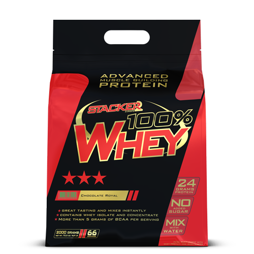 100% Whey - Stacker2