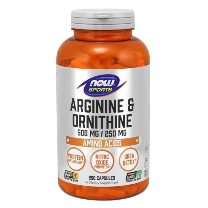 Arginine & Ornithine - NOW Foods