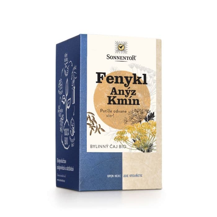 BIO Fennel-Anise-Caraway Herbal Tea 18x1,7g - Sonnentor